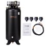 VEVOR 80 Gallon Air Compressor 6.5HP 15.5 SCFM@90 PSI 2-Stage 145PSI Oil Free