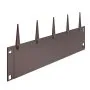 VEVOR Steel Landscape Edging, 5 Packs 39 x 5 in Rust-Resistant Metal Landscape Edging, Bendable Garden Edging Border, Heavy Duty Lawn Edging, Easy-to-Install, Flower Bed Yard Pathway Divider Brown
