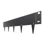 VEVOR Steel Landscape Edging, 5 Packs 39 x 4 in Rust-Resistant Metal Landscape Edging, Bendable Garden Edging Border, Heavy Duty Lawn Edging, Easy-to-Install, Flower Bed Yard Pathway Divider Black