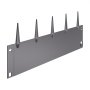 VEVOR Steel Landscape Edging, 5 Packs 39 x 5 in Rust-Resistant Metal Landscape Edging, Bendable Garden Edging Border, Heavy Duty Lawn Edging, Easy-to-Install, Flower Bed Yard Pathway Divider Dark Gray