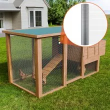 VEVOR Hardware Cloth, 1/2 inch 36in x 50 ft 19 Gauge, Hot Dipped Galvanized Wire Mesh Roll, Chicken Wire Fencing, Wire Mesh for Rabbit Cages, Garden, Small Rodents