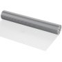 roll of VEVOR hardware cloth with steel mesh, unrolled partially on a white background.