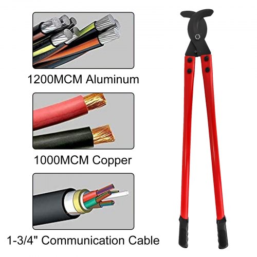 Cable Cutter Large 39" Electrical Cable Wire Cutter Cooper Superior Replaceable