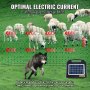 VEVOR sähköaitaverkko, 50" K x 164" L, PE-verkkoaita pylväillä ja kaksoispiikillä, hyödyllinen kannettava verkko vuohille, lampaille, karitsoille, kaurille, sikaille, koirille, käytetään takapihoilla, maatiloilla ja karjatiloilla