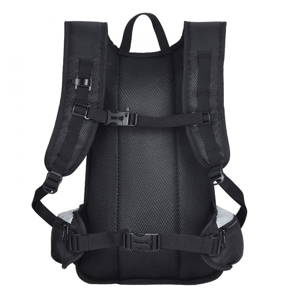 VEVOR Hydration Backpack, 15L Insulated Hydration Pack Backpack with 3L TPU Water Bladder, Hiking Water Backpack with Storage for Men Women, Hydro Water Daypack for Hiking Runnin Hiking Cycling Camping