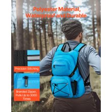 VEVOR Hydration Pack Backpack 2L TPU Water Bladder biking Hiking Running Camping