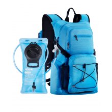 VEVOR Hydration Pack Backpack 2L TPU Water Bladder biking Hiking Running Camping