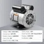 VEVOR 2HP SPL Motor for Air Compressors, Dual Voltage 115/230V, 15/7.5A, 3450RPM, 56 Frame, 5/8" Shaft with Key, 1.88" Shaft Length, Supports CW/CCW Direction