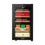 VEVOR Electric Humidor, 48L, 350 Counts Electric Cigar Humidor Cabinet with Cooling Temperature Control, Spanish Cedar Wood Shelves & Drawers, Mechanical Hygrometer, 4 Layers, Cooler for Household