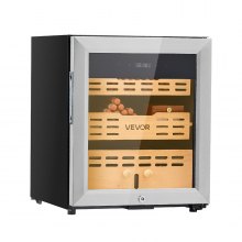 50L Electric Cigar Humidor Cooler Cabinet 300 Counts with Compressor Cooling