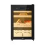 VEVOR Electric Humidor, 60L, 350 Counts Electric Cigar Humidor Cabinet with Compressor Cooling, Constant Humidity & Temperature Control, Spanish Cedar Wood Shelves & Drawers, 3 Layers, for Household