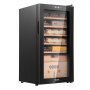 VEVOR Electric Cigar Humidor, 82L Cigar Humidor Cabinet with Cooling, Heating & Humidity Control, 6 Layer Spanish Cedar Wood & Double Mirror Glass Cigar Humidor, for Up To 500 Cigars, Gift for Men