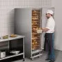 VEVOR Hot Box Food Warmer, 16-Tier Large Concession Warmer with Water Tray, Single-door and Adjustable Shelves, Stainless Steel Food Warmer Cabinet, Ideal for Storing Pizza, Chicken, Restaurant