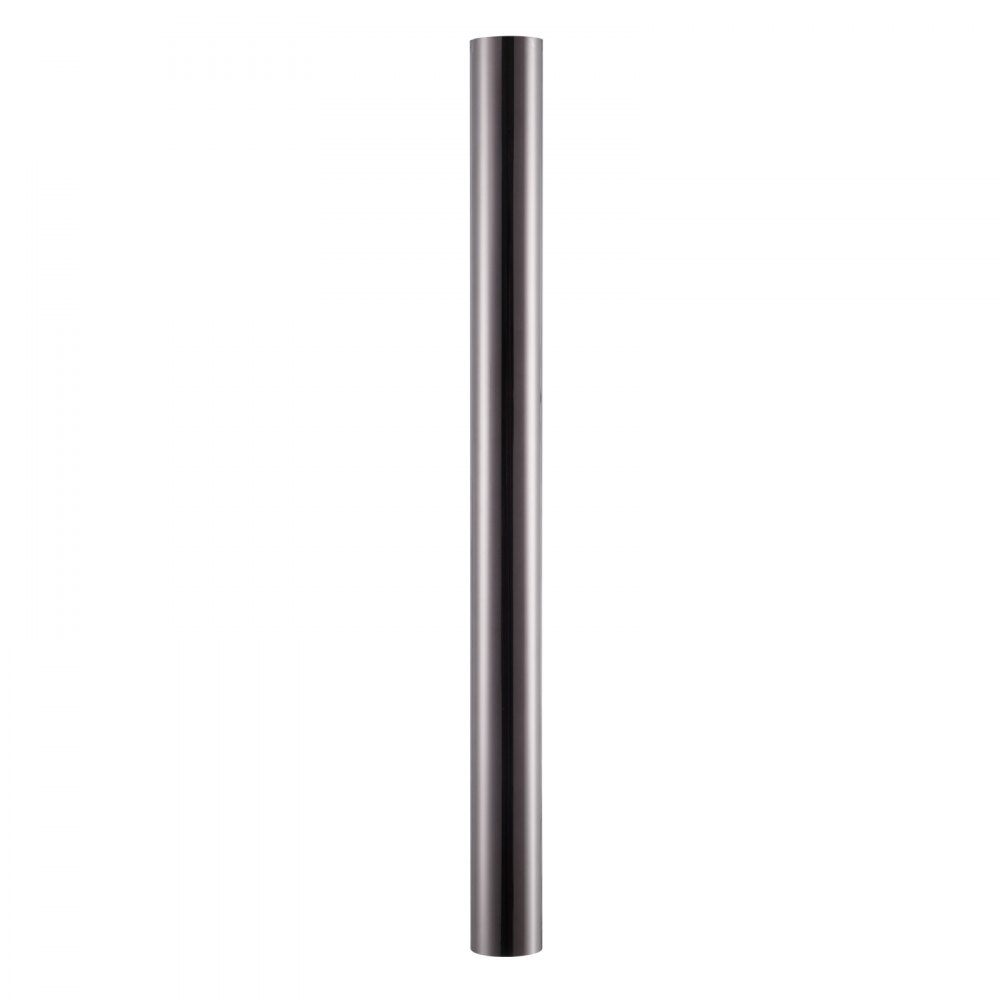 VEVOR Window Privacy Film, One Way Window Tint, Daytime Mirror Reflective Heat Control Glass, Static Cling Sun Blocking See out Not in Window Film for Home and Office, Black-Silver, 35.4 in x 13.1 ft
