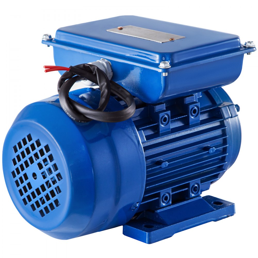 VEVOR 0.37 kW 1/2HP 1420RPM Single Phase Electric Motor Asynchronous Motor 220V