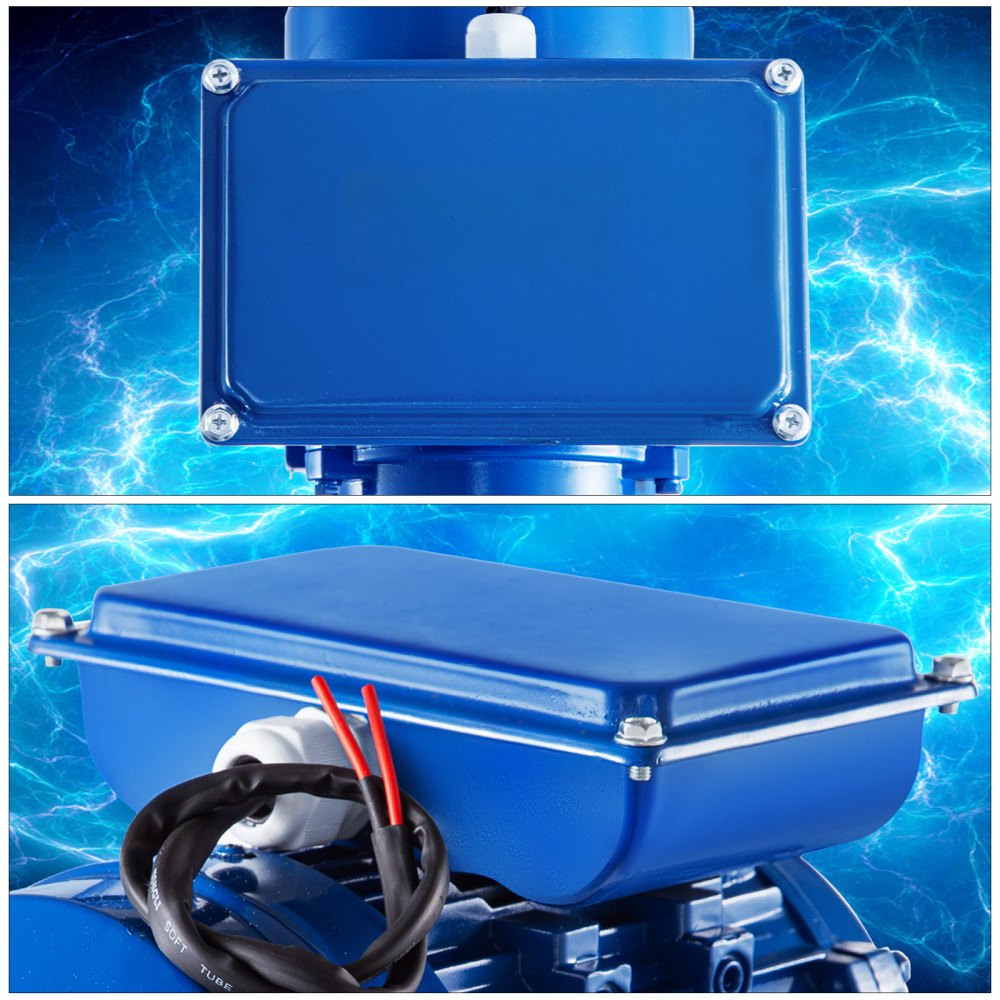 VEVOR 0.55 kW 0.75HP 1430RPM Single Phase Electric Motor Asynchronous Motor 220V