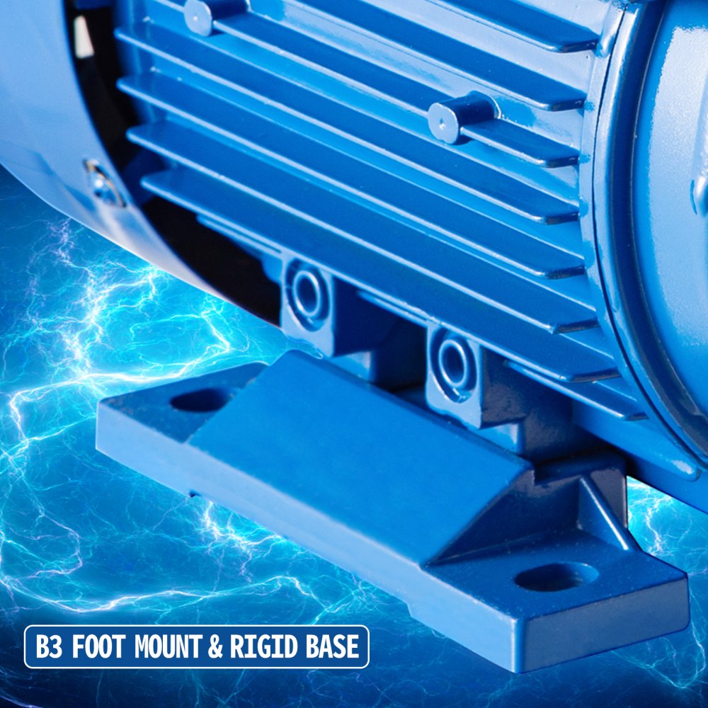 VEVOR 0.55 kW 0.75HP 1430RPM Single Phase Electric Motor Asynchronous Motor 220V