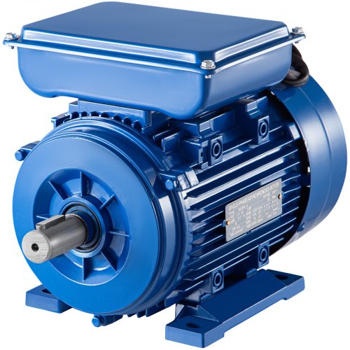 Vevor Single Phase Asynchronous Motor Electric Motor 2 Hp Motor B3 Foot Mount
