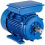 VEVOR Single Phase Asynchronous Motor 2.2 KW Electric Motor 2860 RPM Rated Speed Asynchronous Electric Motor 220V Standard B3 Foot Mount Electric Asynchronous Motor TEFC Electric Fan Motor Heavy Duty