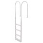 VEVOR Swimming Pool Ladder, 4-Step Double Handrails Stair, Non-slip Thickened Heavy Duty Steps, Load Capacity 300 lb, for 48-54 In Inground & Above-ground Pools of Any Deck Surface Indoor & Outdoor