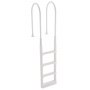 VEVOR Swimming Pool Ladder, 4-Step Double Handrails Stair, Non-slip Thickened Heavy Duty Steps, Load Capacity 300 lb, for 48-54 In Inground & Above-ground Pools of Any Deck Surface Indoor & Outdoor