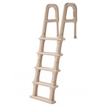 VEVOR 5-Step Inclined Robust Pool Ladder of 2 Handrails for 1219.2-1371.6mm Pool