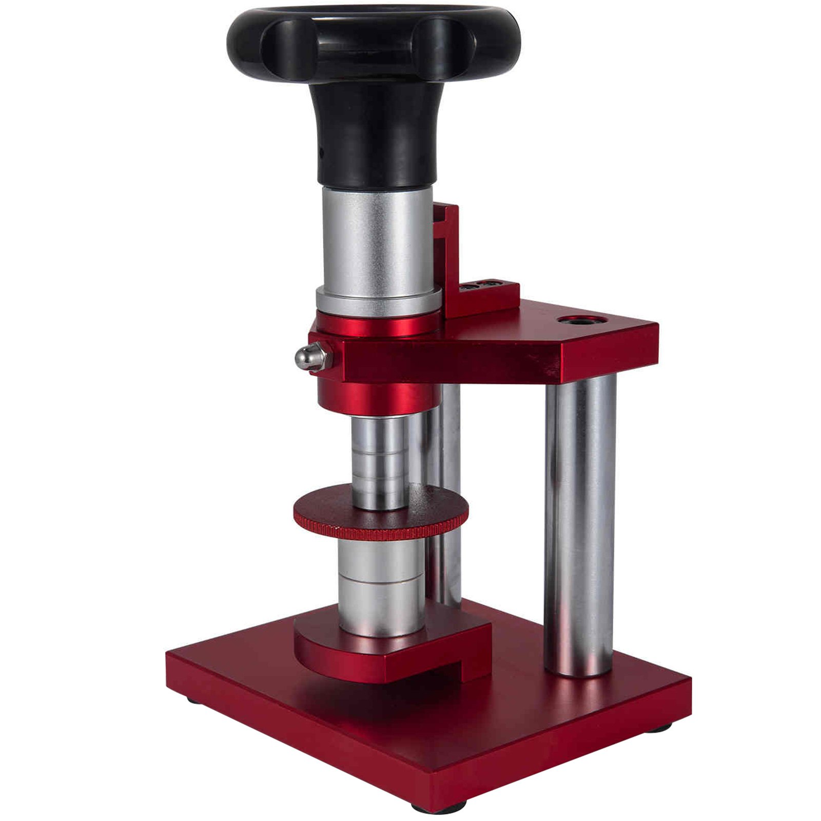 Outils de réparation de montre Presse de montre avec 20 matrices Boîtier de montre plus proche pour fermer le couvercle arrière de la montre Capper Machine de fermeture arrière Outil d'établi Bo