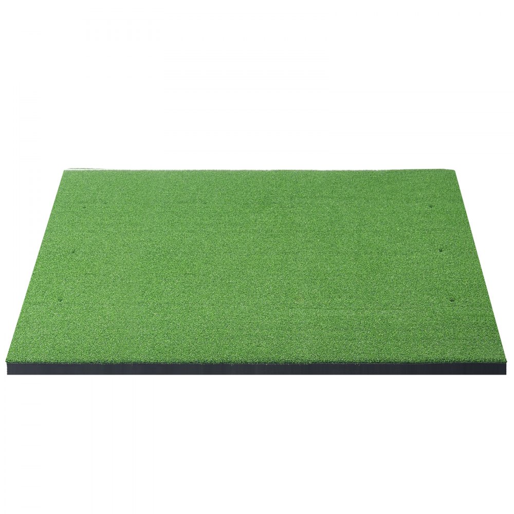 VEVOR Golf Hitting Mat, 5x5ft Artificial Turf Golf Hitting Mat, Thickened Golf Hitting Training Aids with 3 Rubber Tees,  Golf Practice Hitting Mat for Backyard Driving Indoor Outdoor Training