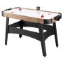 VEVOR 54" Air Hockey Table with Electronic Scorer & High-powered Blower, for Family Game Room, Basements and Home Air Powered Hockey Arcade Game Table Set with Pushers & Pucks, Stable Leg