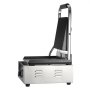 VEVOR Commercial Panini Grill, 1800W Electric Sandwich Panini Maker, Stainless Steel Sandwich Press Grill, Panini Grill with Temp Control & 9"x9" Flat Enamel Plate, for Hamburger Steak Bacon