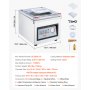 VEVOR Chamber Vacuum Sealer, 320W Sealing Power, Vacuum Packing Machine for Wet Foods, Meats, Marinades and More, Compact Size with 320 mm Sealing Length, Applied in Home Kitchen and Commercial Use