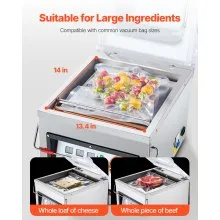 Vevor DZ-260C Digital Vacuum Sealer Food Vacuum Sealing Packing Machine 220V