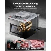 Vevor DZ-260C Digital Vacuum Sealer Food Vacuum Sealing Packing Machine 220V