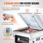 Vevor DZ-400/2F Automatic Vacuum Sealer Food Vacuum Sealing Packing Machine 220V