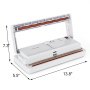 VEVOR 4 mm Sealed Width Food Saver Vacuum Sealer with A Solid State Seal Timer for All of Your Home Vacuum Sealing Needs