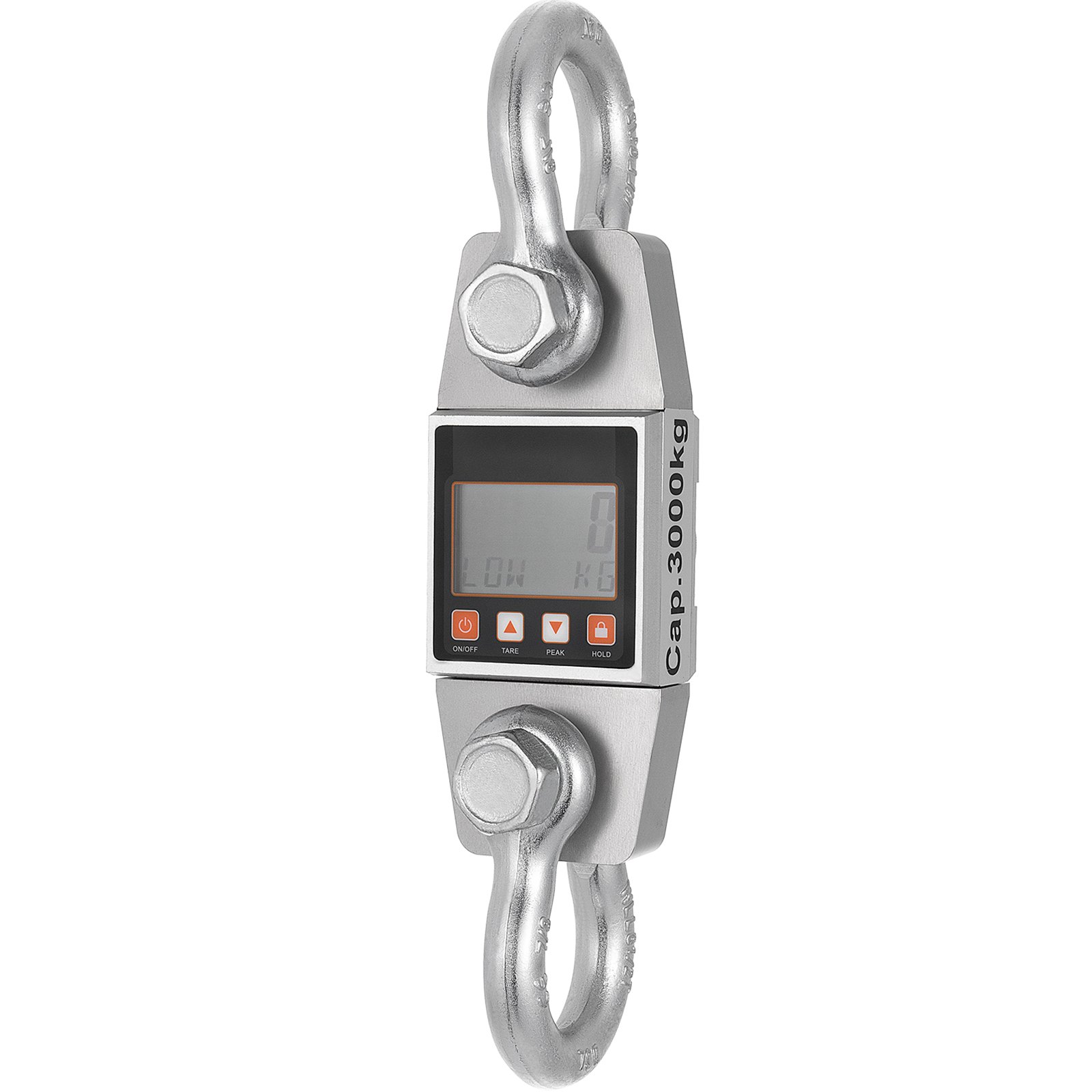 VEVOR Digital Hanging Scale 6600lbs,Crane Scale 3Ton, Heavy Duty Industrial Hanging Scale with Hook, Hanging Scale for Industrial Plants, Workshops and Agricultural Markets