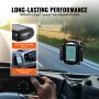 VEVOR RV Tire Pressure Monitoring System Real Time Trailer TPMS 6 Sensors