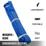 19.7ft 17600lbs Endless Round Lifting Sling Blue Polyester Steel