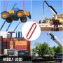 12' Endless Round Lifting Sling For Choke-lifting Cylindrical Objects 11000lbs