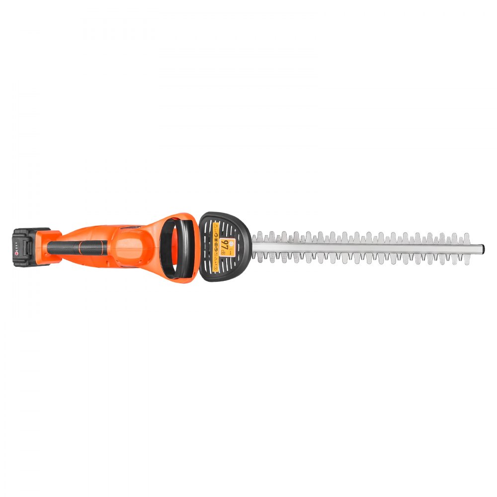 VEVOR Electric Hedge Trimmer, 1200 RPM, Cordless  Hedge Trimmer for Low Branch, 20V 2A Battery, Bush Trimmer with 20 in Dual Action Blade & Secure Design, Gardening Trimmer for Yard Lawn Care