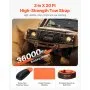 VEVOR Car Tow Cable Towing Strap Rope 36000 lbs 20 ft Emergency Heavy Duty Strap