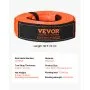 VEVOR Heavy Duty Tow Strap Recovery Kit 76.2 mm x 9.1 m (MBS-16329 kg) Tree Saver Winch Strap, Triple Reinforced Loop & Protective Sleeves & Storage Bag, 19 mm D-Ring Shackles, for Truck Jeep SUV ATV