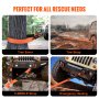 VEVOR Recovery Bogserband 3 tum, 8 fot 36 000 lbs Brottstyrka, Trippelförstärkta Loop Straps, Tree Saver, Winch Line Extension Strap, Off Road Bogsering och återhämtning, Extremt väderbeständighet