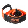 VEVOR Recovery Tow Strap 76.2 mm, 2.4 m 16329 kg Break Strength, Triple Reinforced Loop Straps, Tree Saver, Winch Line Extension Strap, Off Road Towing and Recovery, Extreme Weather Resistance