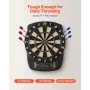 VEVOR Electronic Dart Board, 13.5" Target Dartboard with 43 Games & 200+ Variations for Up to 8 Players, 6 Dart Shafts with Flights & 50 Soft Tips, Color LCD Scoring Screen for Home Party Game Rooms