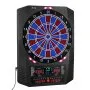 VEVOR Electronic Dart Board, 336mm Target Dartboard with 45 Games & 474 Variations for Up to 8 Players, 6 Dart Shafts with Flights & 50 Soft Tips, Color LED Cricket Scoring Screen for Home Party Bar