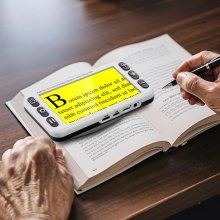 VEVOR Portable Digital Magnifier 5" HD Electronic Video Magnifier 2X - 48X Zoom
