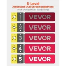 VEVOR Portable Digital Magnifier 5" HD Electronic Video Magnifier 4X - 32X Zoom