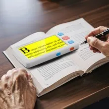 VEVOR Portable Digital Magnifier 5" HD Electronic Video Magnifier 4X - 32X Zoom
