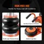 VEVOR Air Jack 3 Ton/6600 lbs Pneumatic Jack with Heightened Column for Sedan
